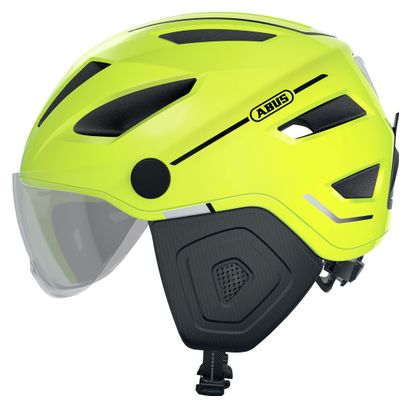 Abus Pedelec 2.0 ACE Winter Kit Helmet Yellow Fluo