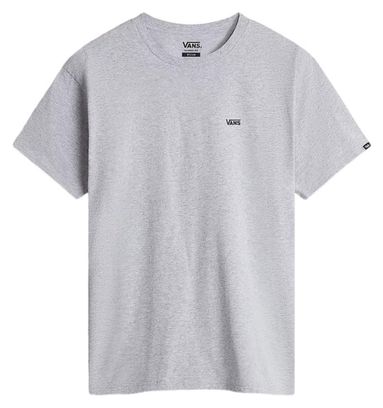 Vans Left Chest Logo Tee Unisex Athletic Grey/Black