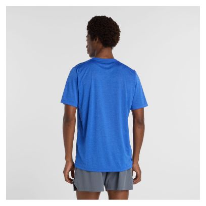 Herenshirt New Balance TCS NYC Marathon Athletics korte mouwen Blauw