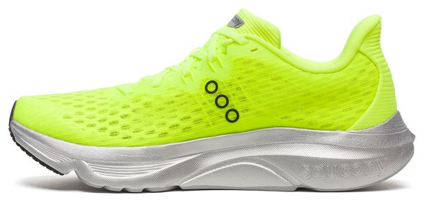 Saucony Kinvara 16 hardloopschoenen, geel/zilver, heren