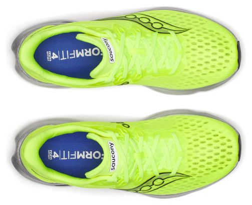 Saucony Kinvara 16 hardloopschoenen, geel/zilver, heren