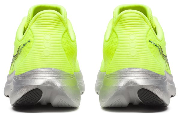 Saucony Kinvara 16 hardloopschoenen, geel/zilver, heren