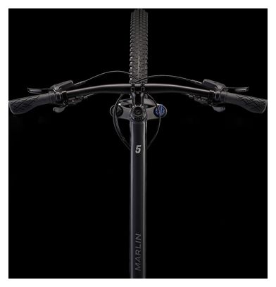 VTT Semi Rigide Trek Marlin 5 Shimano Altus 8V 27.5'' Gris Lithium 2023