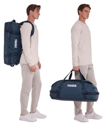 Borsa da viaggio Thule Chasm Recycled Duffel 70 L blu scuro