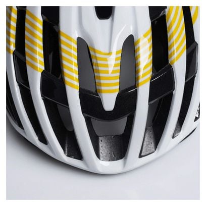 Casque Route Kask Valegro Edition Limitée Tour de France Blanc/Jaune