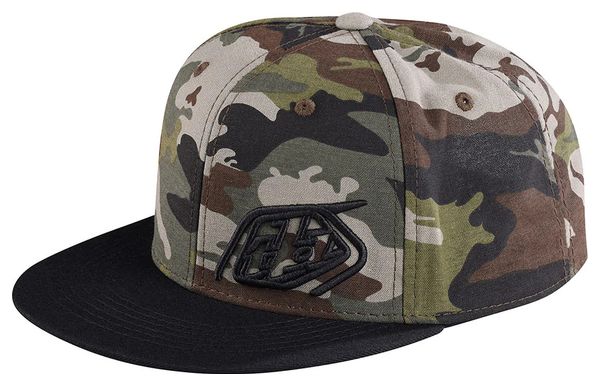 Troy Lee Designs 9Fifty Slice Camo Army Green/Black Cap