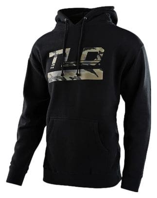 Troy Lee Designs Speed Logo Kapuzenpullover Schwarz