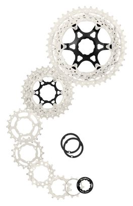 Cassette VTT 11V SunRace CS-MS8 Argent