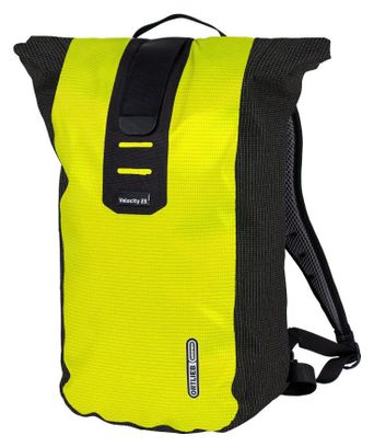 Ortlieb Velocity High Visibility 23L Backpack Neon Yellow Black Reflex