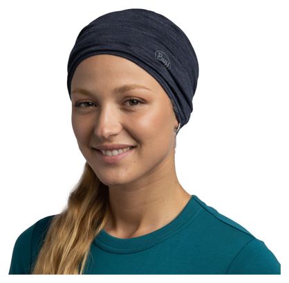 Buff Merino Lightweight Halstuch Marineblau