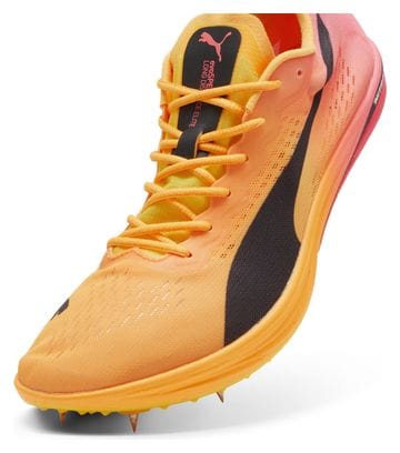 Chaussures d'Athlétisme Puma evoSPEED Long Distance Nitro Elite 2 Orange Rose Homme