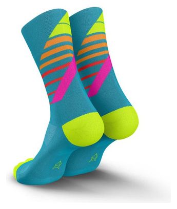 Incylence Ladders Running Socks Blue Pink