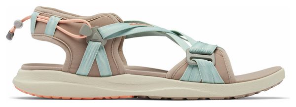 Sandalen für Frauen Columbia Beige/Blau