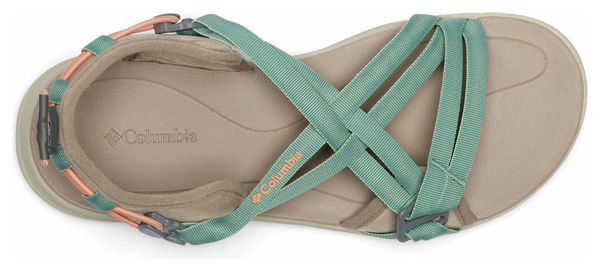 Sandalias Columbia Mujer Beige/Azul