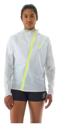 Veste Compressport Hurricane Waterproof 10/10 Jacket Femme Gris