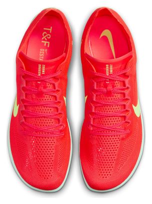 Chaussures d'Athlétisme Nike Dragonfly 2 Rouge Vert Homme