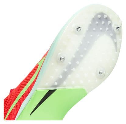 Nike Dragonfly 2 Rood Groen Heren Track &amp; Field Schoenen