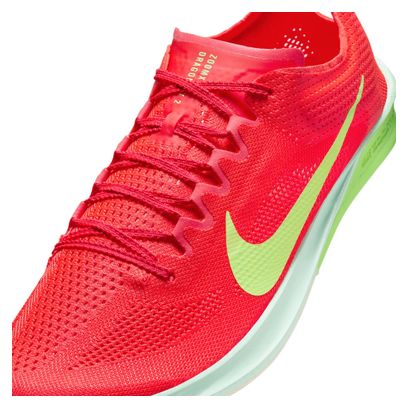 Nike Dragonfly 2 Red Green Uomo Track &amp; Field Shoes