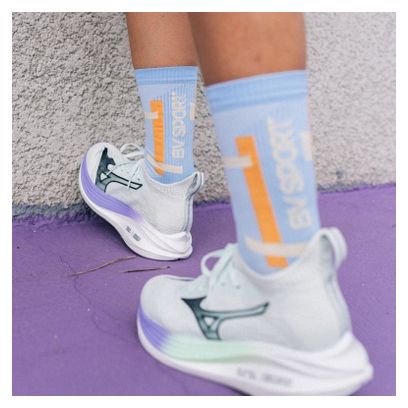 Calzini BV Sport Light Run «Bali» blu/arancione