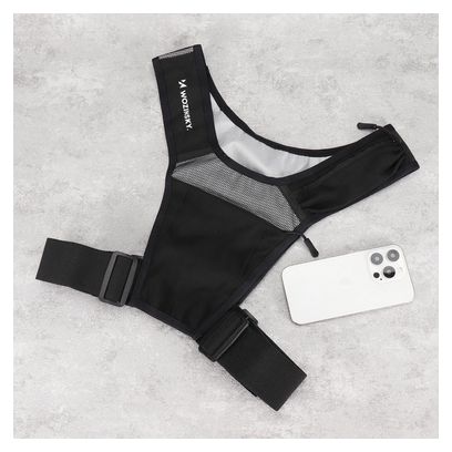 Gilet de course réfléchissant Wozinsky  - Noir