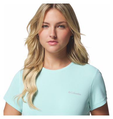 Columbia Zero Rules Light Blue Technisch T-shirt