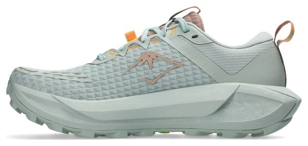 Zapatillas Trail Asics Gel-Trabuco 13 Verde/Naranja Mujer