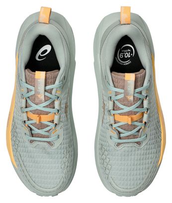 Zapatillas Trail Asics Gel-Trabuco 13 Verde/Naranja Mujer