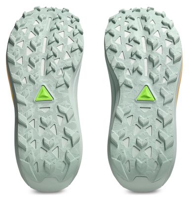 Zapatillas Trail Asics Gel-Trabuco 13 Verde/Naranja Mujer