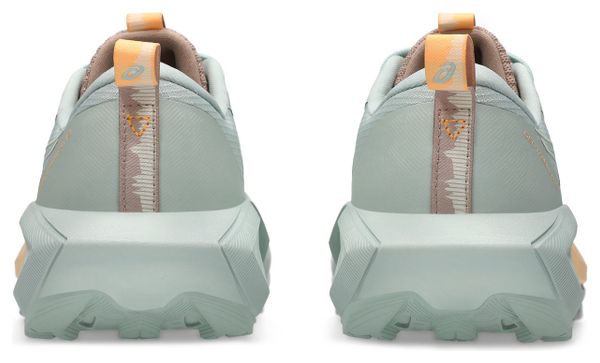 Zapatillas Trail Asics Gel-Trabuco 13 Verde/Naranja Mujer