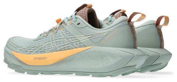 Zapatillas Trail Asics Gel-Trabuco 13 Verde/Naranja Mujer