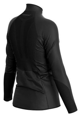 Compressport Women's Hurricane Windproof Jacket Black