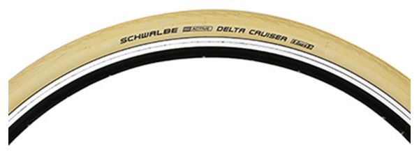 Pneu vtc/urbain 700 x 35 Schwalbe delta cruiser creme tr (35-622)