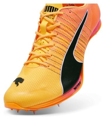 Chaussures d'Athlétisme Puma evoSPEED Nitro 400 2 Orange Rose Unisexe