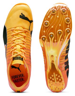 Puma Track &amp; Field Shoes evoSPEED Nitro 400 2 Orange Pink Unisex