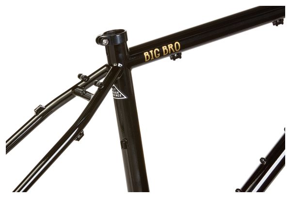 Cadre Vélo Gravel - Brother Cycles - Big Bro - Stealth Black