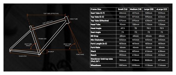 Cadre Vélo Gravel - Brother Cycles - Big Bro - Stealth Black