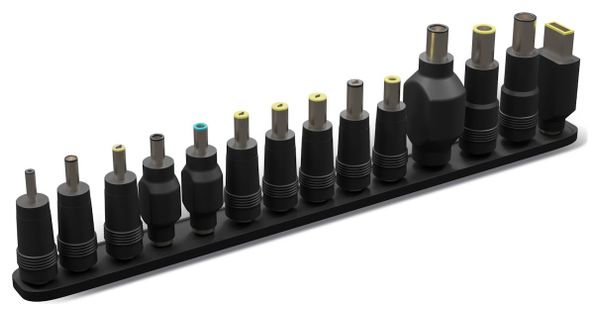 Sunslice Kit Adaptateurs USB-C vers DC 60W avec Câble 2 m Noir