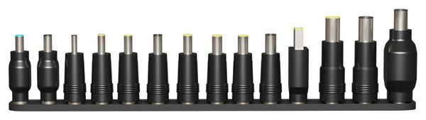 Sunslice Kit Adaptateurs USB-C vers DC 60W avec Câble 2 m Noir