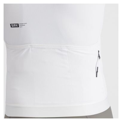 Sportful SRK 2 kortmouwshirt voor heren, wit