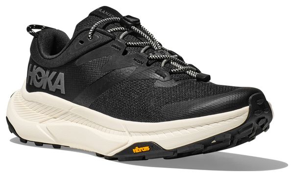 Hoka Transport Lifestyle Shoes Black/White Men's