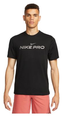 Nike Dri-FIT short sleeve jersey Black Homme