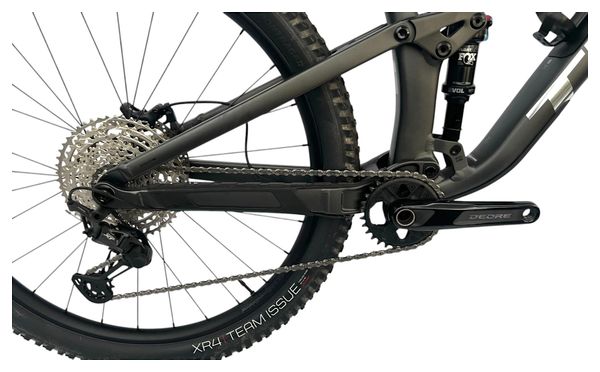 VTT Tout Suspendu Trek Top Fuel 7 Shimano XT 12V 29' Gris Anthracite