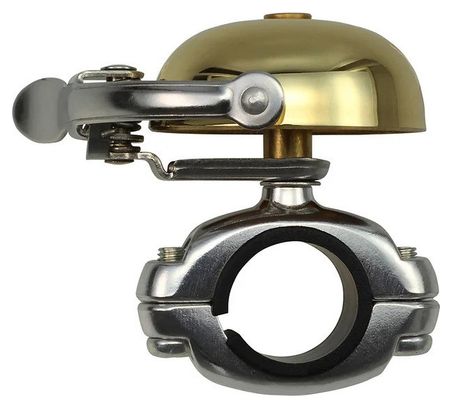 Sonnette Vélo - Mini Suzu - Or - Die Cast Mount - Crane Bell