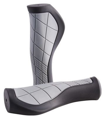 Manopole ergonomiche SB3 Comfort Nero/Grigio