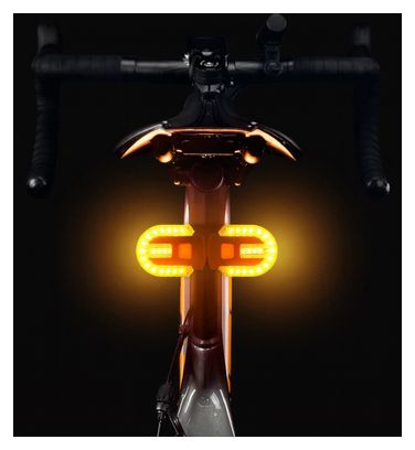 Clignotants vélo LED avec télécommande sans fil – 3 en 1 USB rechargeable