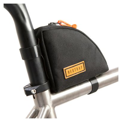 Restrap Rear Top Tube Bag 0,8 L Black