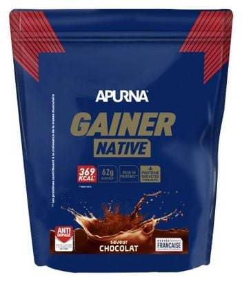 Protéine Apurna Gainer Native Chocolat 1.1kg