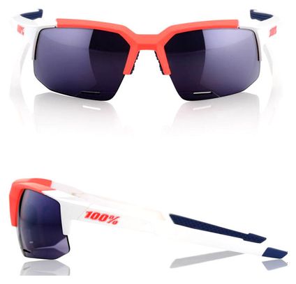 Lunettes 100% SpeedCoupe SL - Soft Tact Gamma Ray - Smoke Miroir 