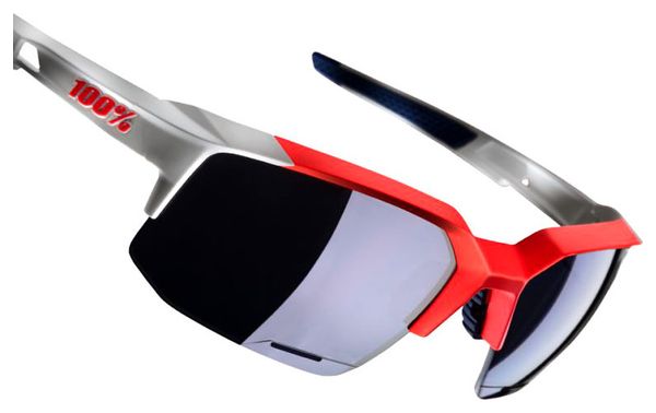 Lunettes 100% SpeedCoupe SL - Soft Tact Gamma Ray - Smoke Miroir 