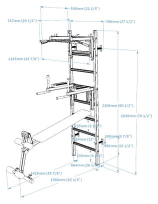 Espalier de gymnastique BenchK 233W